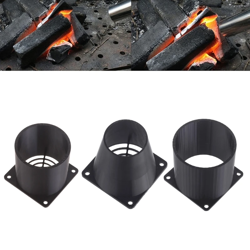 

Universal Duct Connector Flange Quality ABS Material, Suitable for 2.36in Cooling Fan Ventilation Optimize Circulation 87HA