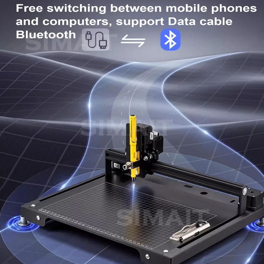 CNC Plotter Writing Machine Copying Robot | Line Drawing Picture Project Drawing Robot