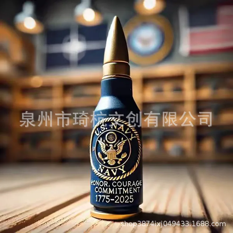 New Cross Border Best Selling Creative Bullet Shaped Resin Decoration for Home Office and Foyer