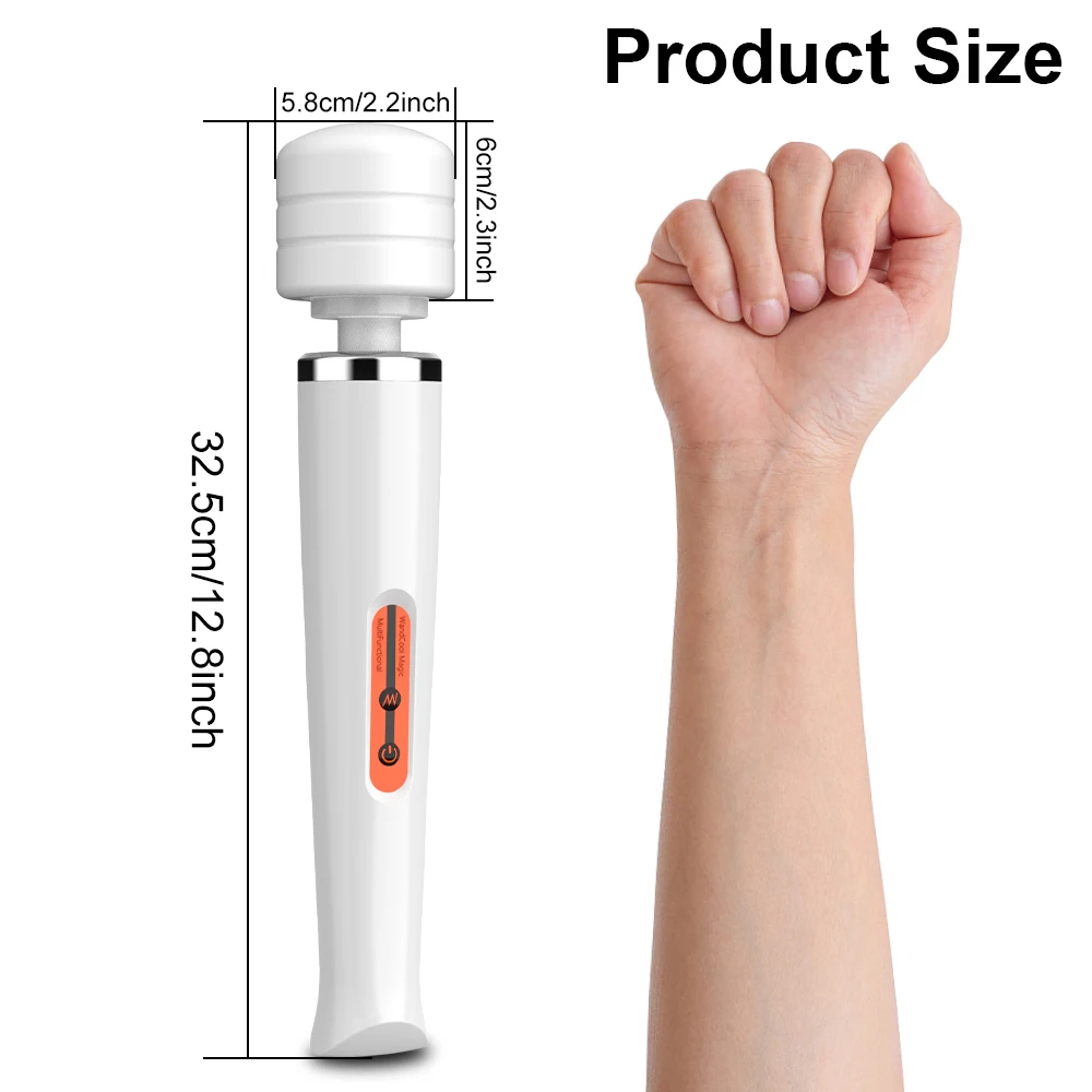 Powerful AV Magic Wand Vibrators for Women Clitoris Stimulator Big Stick Vibrator Female G Spot Massager Adult Sex Toy