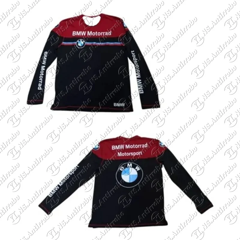 

Мотоциклы BMW Racing, автомобили, спортивные футболки с длинными рукавами и круглым вырезом, дышащая и быстросохнущая одежда для мужчин и женщин