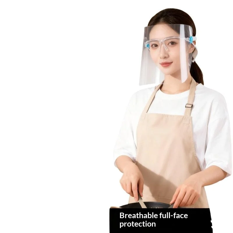 Face Shield Transparent Full Face Cover Safety Protective Film Tool Anti-Oil