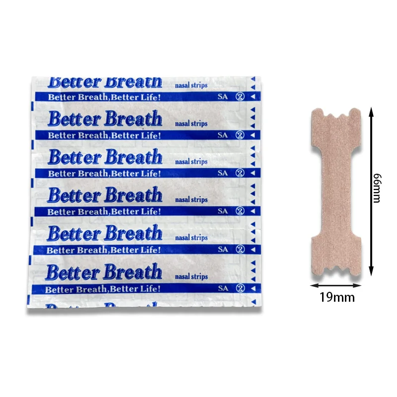 Sports Nose Strips for Better Breathing - Extra Sticky for Running & Workout, Reduce Mouth Breathing