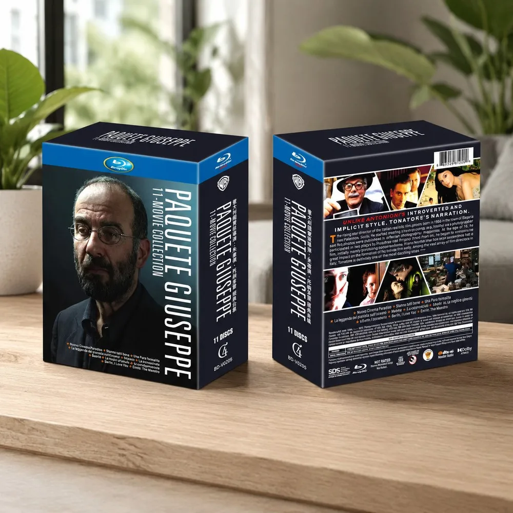 Brand New BD Blu-ray High Definition Collection of Giuseppe Tornatore’s Films 11-Disc Set Italian English Mandarin Audio