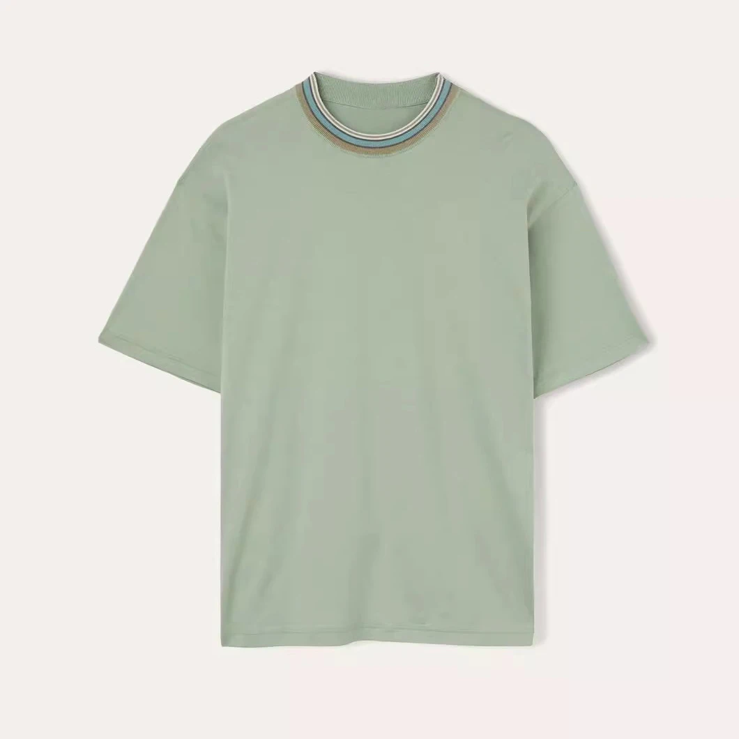 

NIGO LP Spring And Summer Men's Round Neck Casual Top Solid Color Cotton Short Sleeve T-Shirt #nigo61183