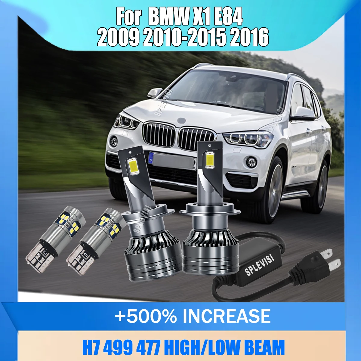 

Canbus Error Free 180W 18000LM Auto Car Lamp Lights Conversion Headlight For BMW X1 E84 2009 2010 2011 2012 2013 2014 2015 2016