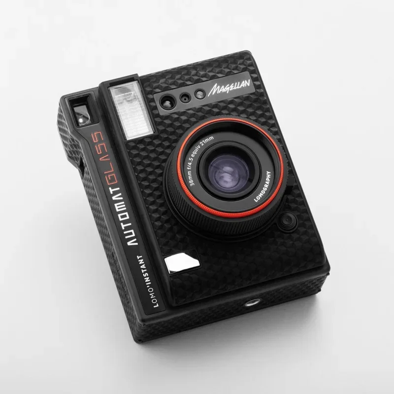 Lomography Lomo\'Instant Automat Camera Glass Wide Angle Glass Lens  Classic Ink Black