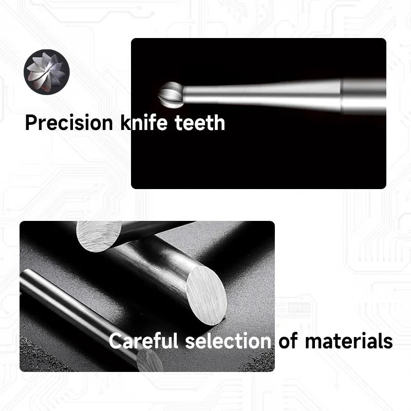 XZZ Special Polishing Pen Head 2.35mm Needle bits Universal Qianli MaAnt Mijing Electric Grinder PCB Board Jade Chip Repair Tool