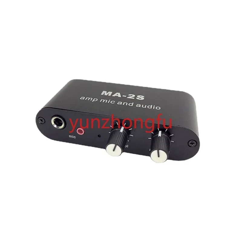 Sound Card for Live Show Music Accompaniment Condenser Moving Coil Preamplifier Audio Amplifier Mixing Board