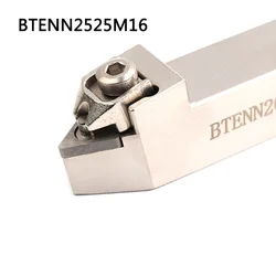 1pc BTENN BTJNR BWLNR BCLNR BDJNR BVVNN BVJNR 25mm 150mm Length CNC Lathe B-Type Large Platen White Holder External Turning Tool