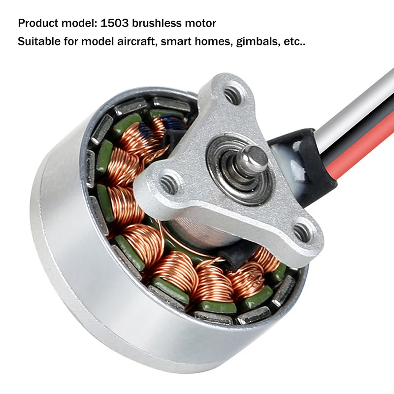 【AyS】1503 Flugzeug-Brushless-Motor RC Elektromotor für 4-Achsen-Ferngesteuerte Flugzeuge RC Elektromotor RC Flugzeugmotor