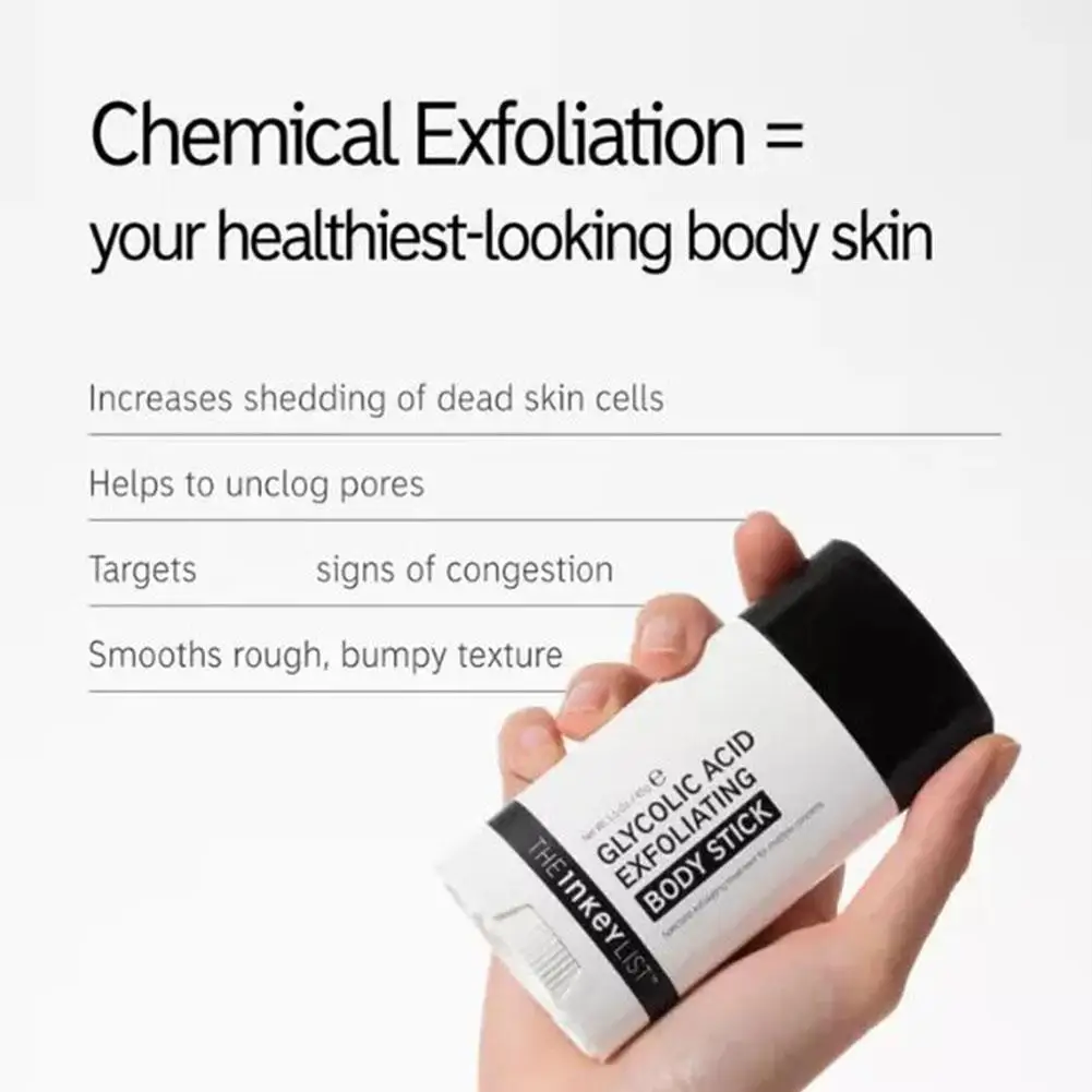 Inkey List Exfoliating Body Bar Deep Exfoliation Nourishes Significantly Reducing Fine Lines Deep Moisturizing Skin Care
