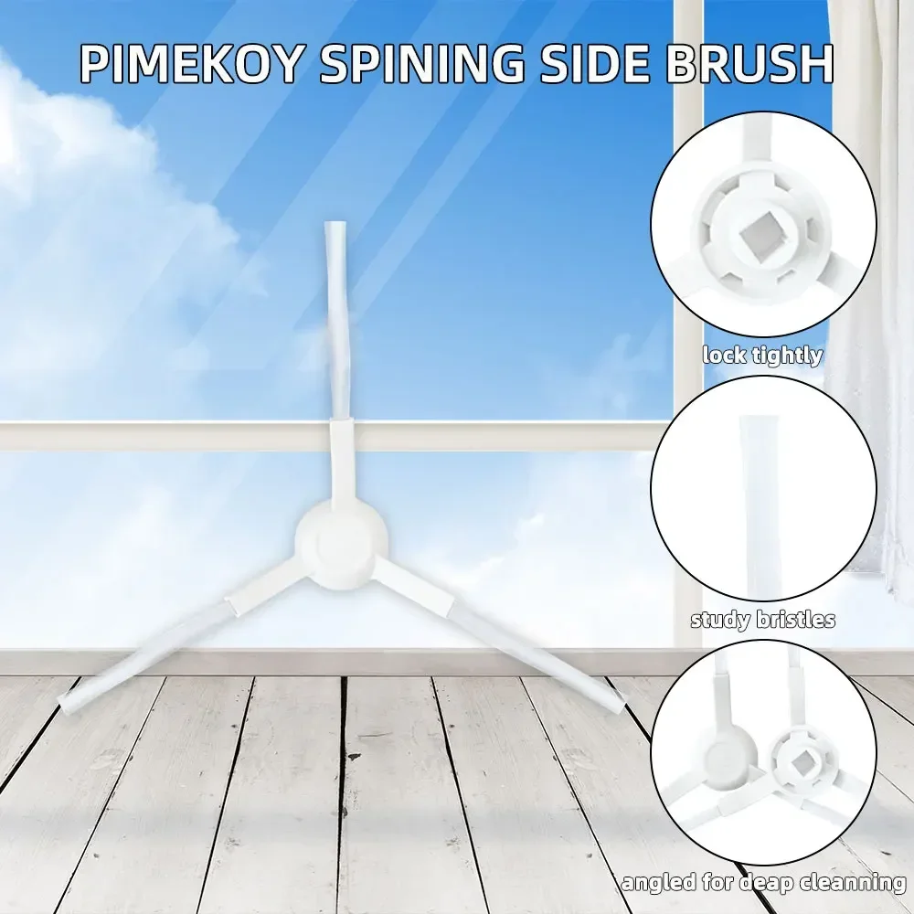 يصلح ل Xiaomi S10 S12 T12 B106L Mi Robot Vacuum-Mop Pro / Mop p / Mop 2S STYJ02YM Viomi V2 SE أجزاء الجانب الرئيسي فرشاة تصفية ممسحة