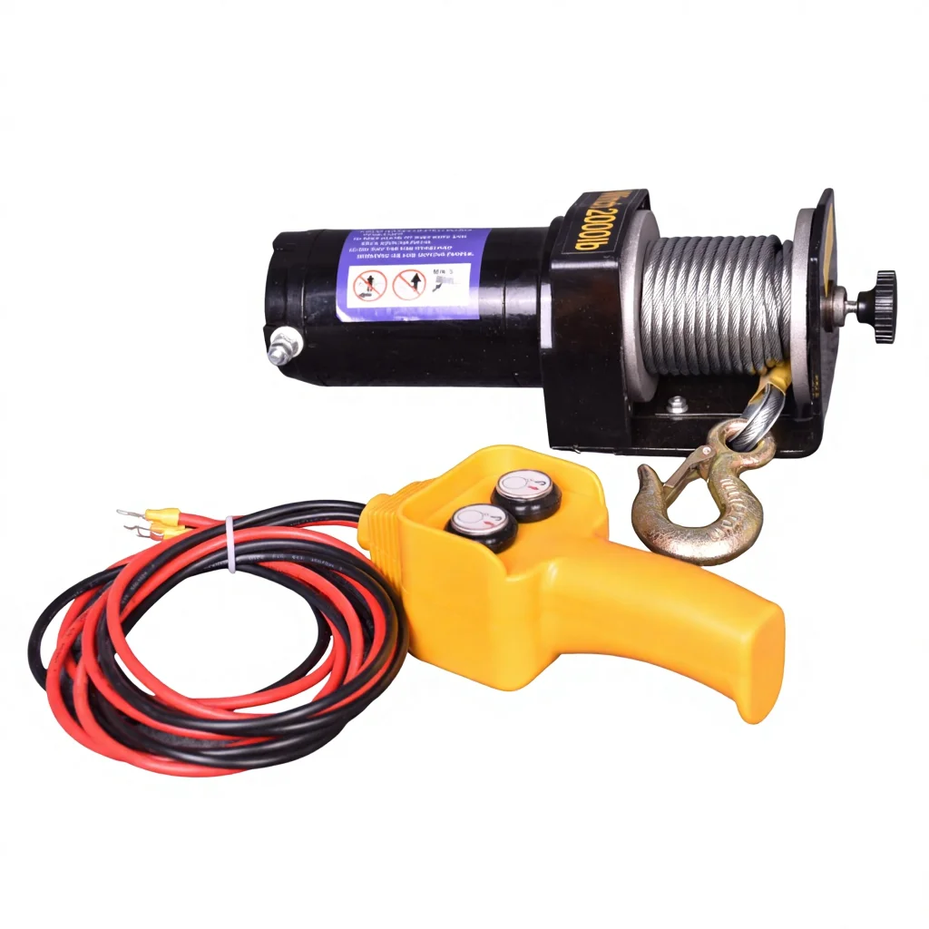 Electric 12v/24v Winch 6000lbs Car Towing Wire Rope Other Winch Truck Lifting Electric Winch