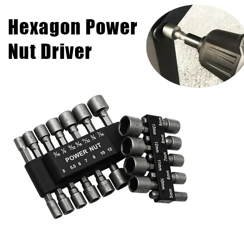 

Набор из 9/14/23 шестигранных насадок-отверток для шуруповерта, адаптер для электрической отвертки, ручные инструменты