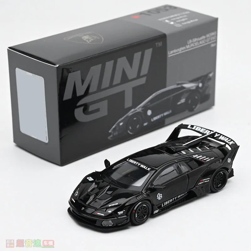 Diecast MINIGT 1:64 Scale Lamborghini GT EVO Widebody Alloy Car Model