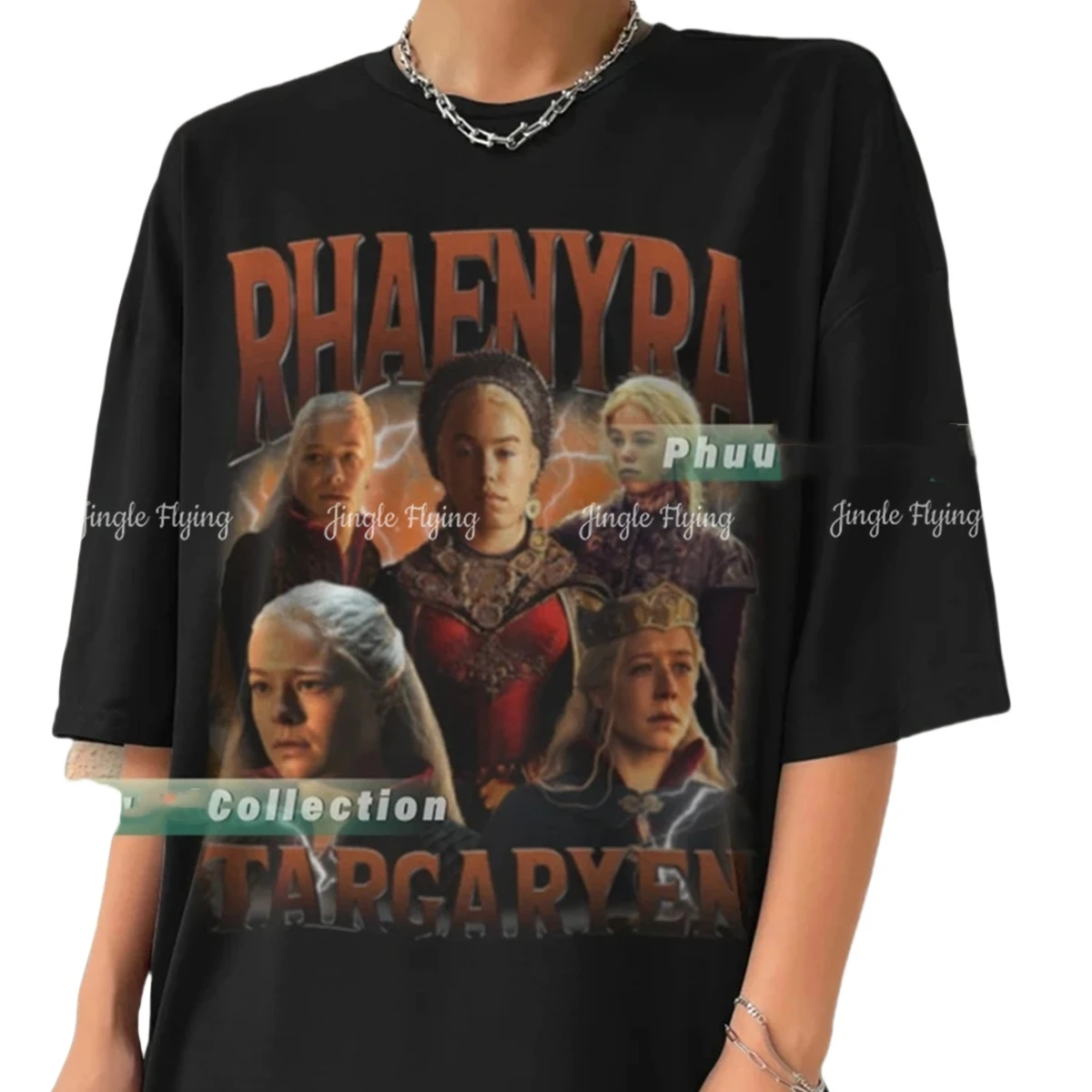 Rhaenyra Targaryen Shirt Movie Character Series Vintage Retro Classic Horor Halloween Tshirt Hoodie Sweatshirt Unisex 90's