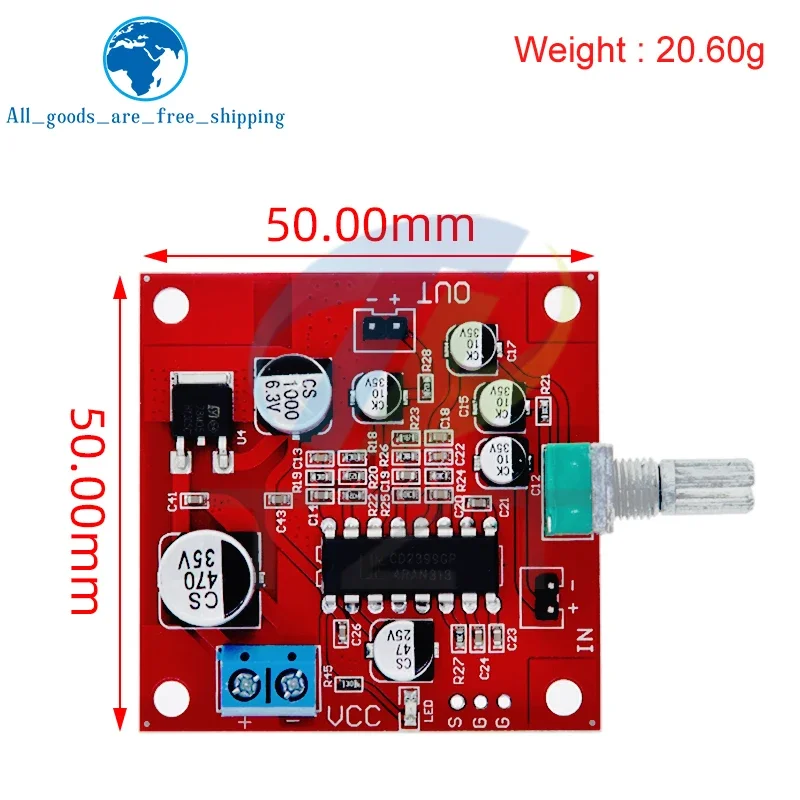 PT2399 CD2399 Placa De Reverberia De Microfono Placa De Reverberia Sin Modulo De Funcionales De Preamplificador
