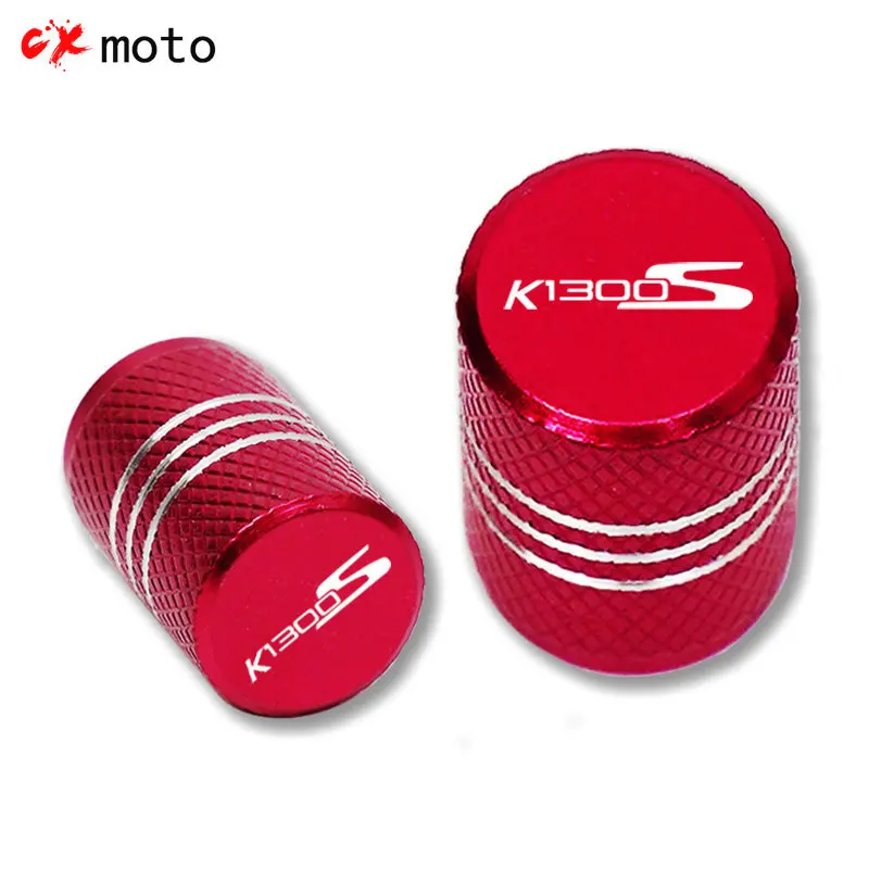 For BMW K1300S K1300 K 1300S 2003-2009 2008 2007 2006 2005 Motorcycle CNC Accessorie Wheel Tire Valve Stem Caps Airtight Covers