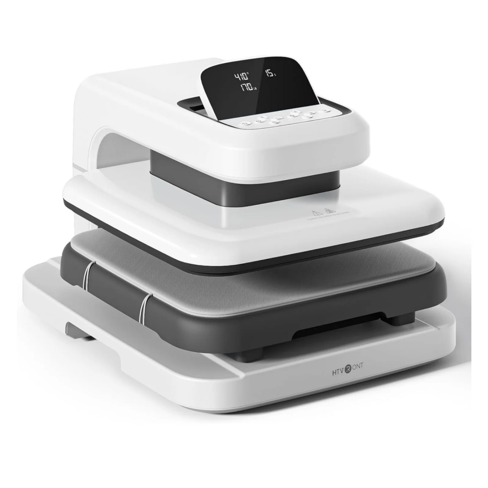 HTVRONT Auto Heat Press 2 -Heat Press Machine Heats Up Fast and Evenly 15x15 for T Shirts HTV, Sublimation, Heat Press Projects