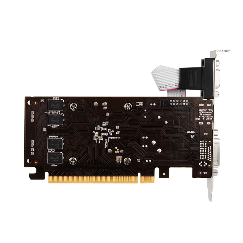 SZMZ GT610 1G/2G DDR3 بطاقة الفيديو NVIDIA GeForce GT 610 بطاقة الرسومات PCIE X16 2.0 HD DVI VGA 1800MHz 64Bit وحدة معالجة الرسومات الكمبيوتر المكتبي