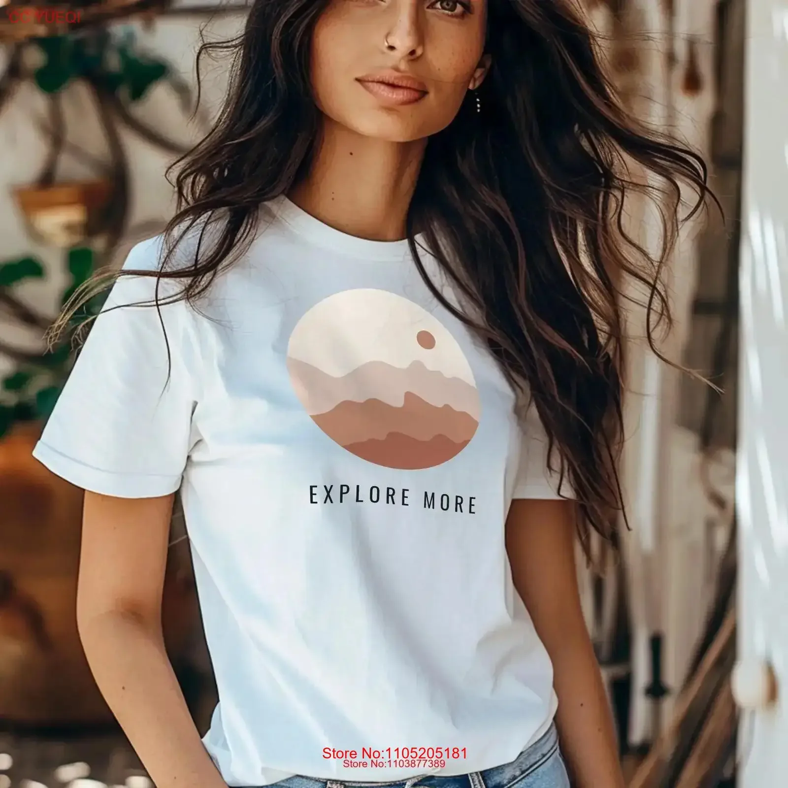 

Футболка Explorer Minimalist Mountain Boho Adventure Идеально подходит для любителей природы, путешественников и любителей активного отдыха, винтажная футболка