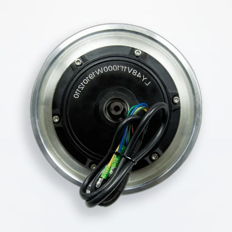 E-Bike Motor High Speed Torque Brushless Gearless 60-80km/h 48V 11 Inch 1000W 1400-1800RPM 135MM including Hub Motor