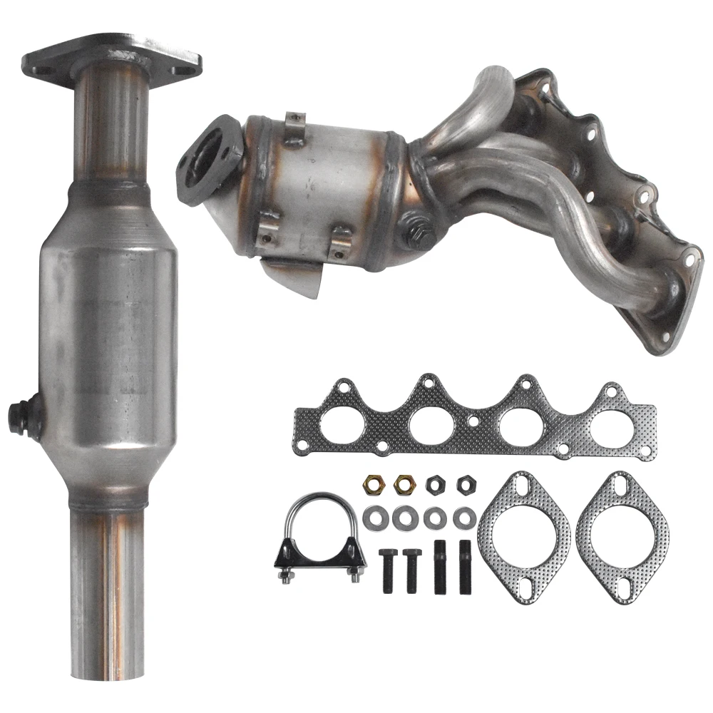 

Front & Rear Catalytic Converter For 2012-2019 Kia Soul Hyundai Accent 1.6L 16680 16681