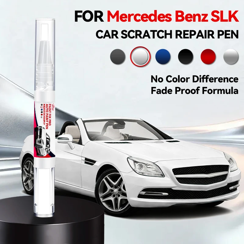 

Набор для ремонта колес Mercedes-Benz SLK: краска для устранения царапин на дисках, ремонт колесных дисков, серый, серебристый, черный