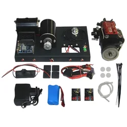 TOYAN FS L200AC Engine Model Kit with Start Accessories 7cc Inline 2 Cylinders 4 Stroke Air Cooled Nitro Engine Model Kit Toys