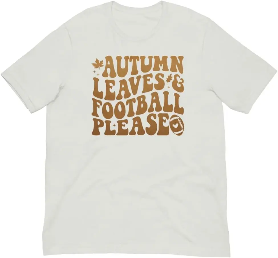 Autumn leaves Unisex T-shirt Male and female couples Summer short  Casual cotton new fashion comfortable clothing