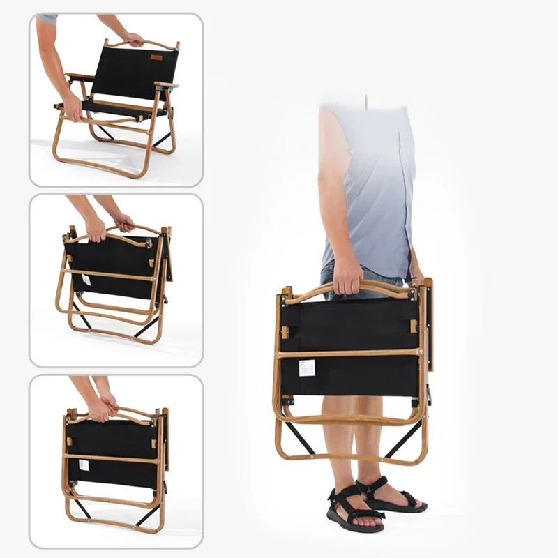 Outdoor Folding Chair Fishing Beach Leisure Chair Picnic Camping Chair Table Ultra-Light Portable Stool Wholesale