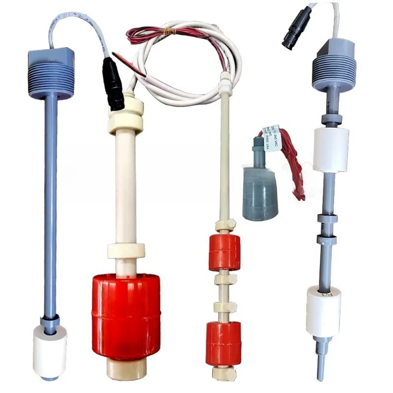 Dry Electric Protection Manufacturing Liquid Level Measuring Instrument Oil Float Liquid Level Switch Top Mount PVC Micro Switch