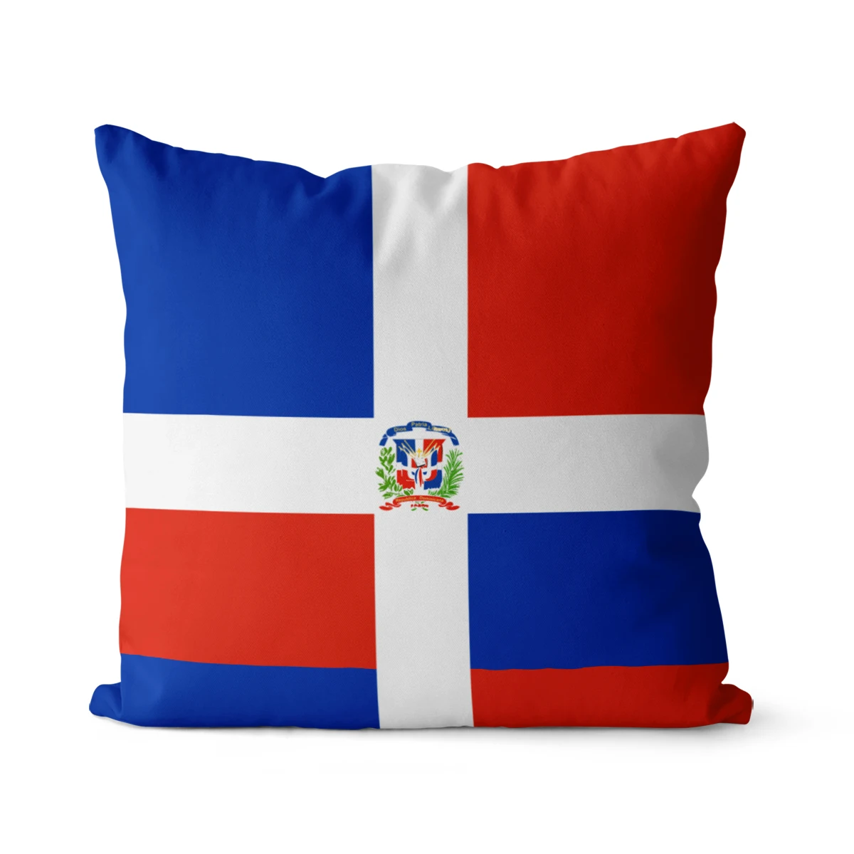 

Wuzidream The Dominican Republic Flag Pillow Cover Decoration Pillow Case Decorative Throw Pillow Cover For Sofa Cushion Cover