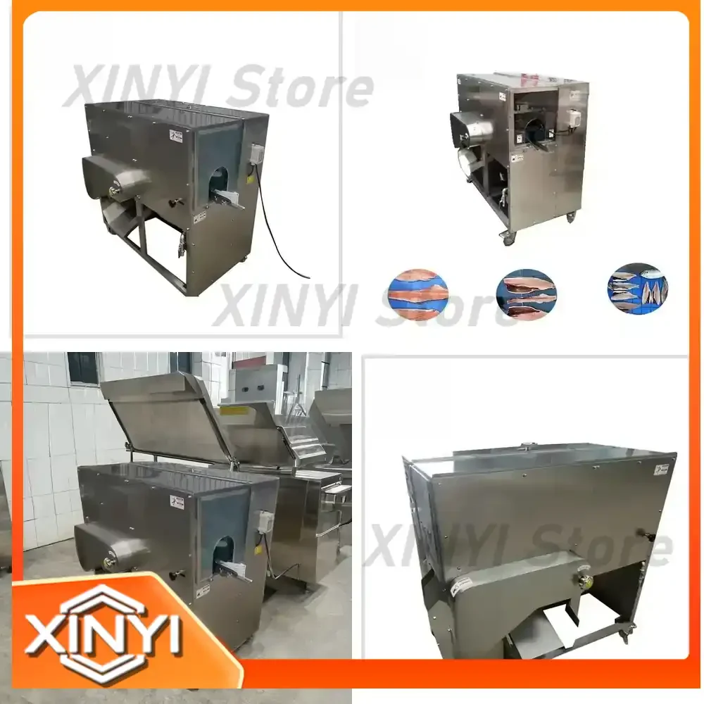 Automatic Fish Fillet Machine for Stainless Steel Fish Processing Tool for Big Fish High Efficiency Filleting Machine for