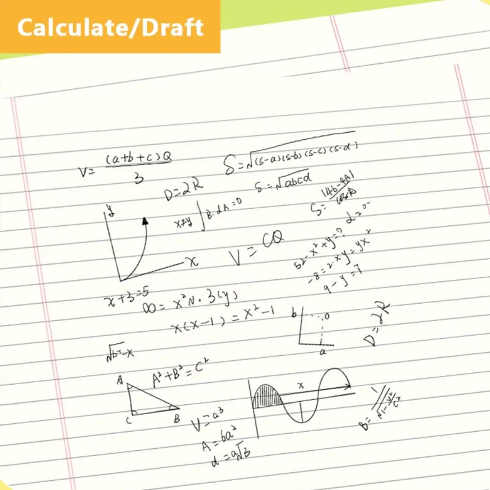 สมุดโน้ต A3 หนา สำหรับจดแผนผังความคิด วางแผนการเรียน นักเรียนเขียนแบบร่าง กระดาษฉีกได้ สมุดจดบันทึกนักเรียน