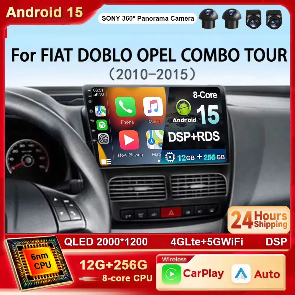Android 15 Car Radi…