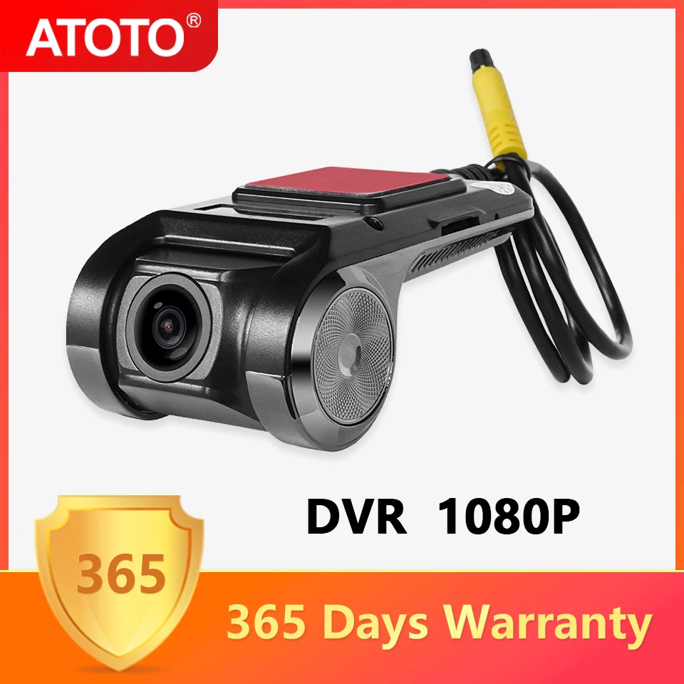 

ATOTO Z-AC-44P2 1080P USB DVR On-Dash Camera - Recording Video On Camera End - Operation & Preview from ATOTO A6 Car Stereo Side