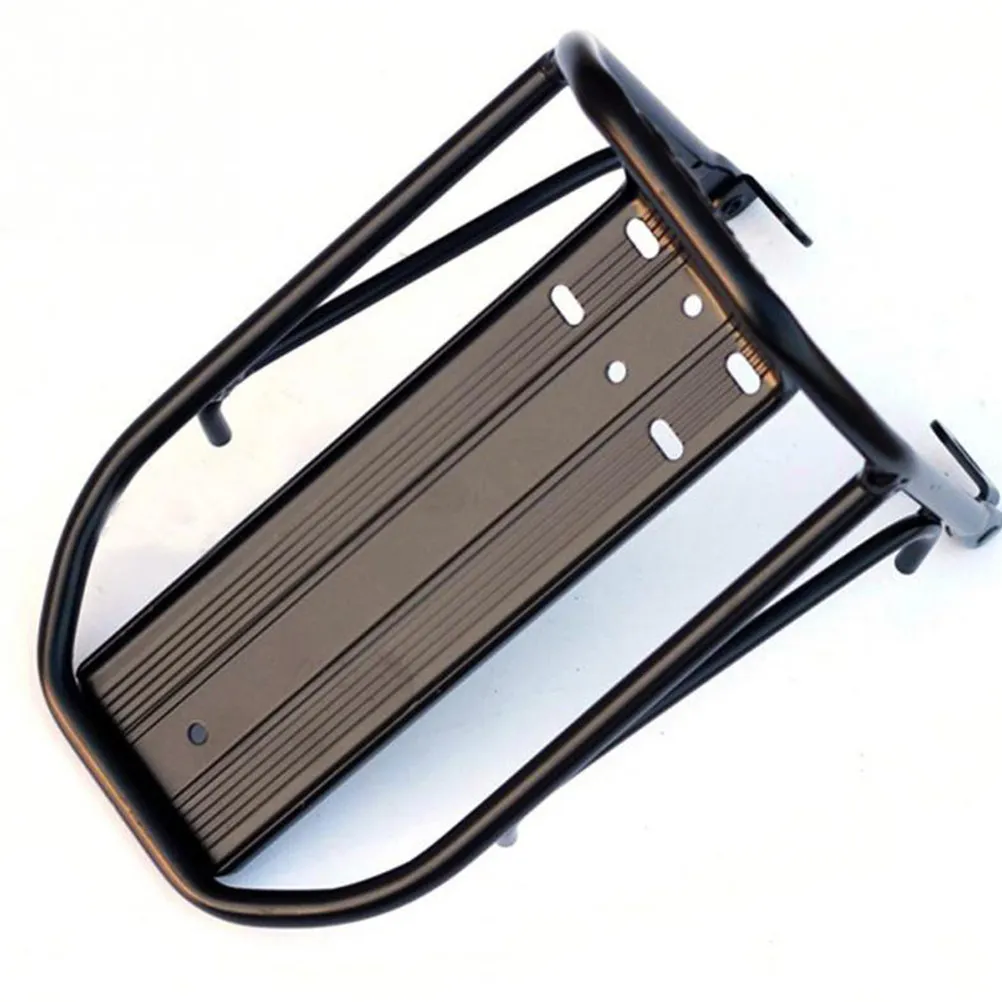 

1Pcs Heavy Duty Bike Front Shelf Made of Premium Aluminum Alloy Easy Install Front Carrier Rack for Bike Bags Cycling Supplies
