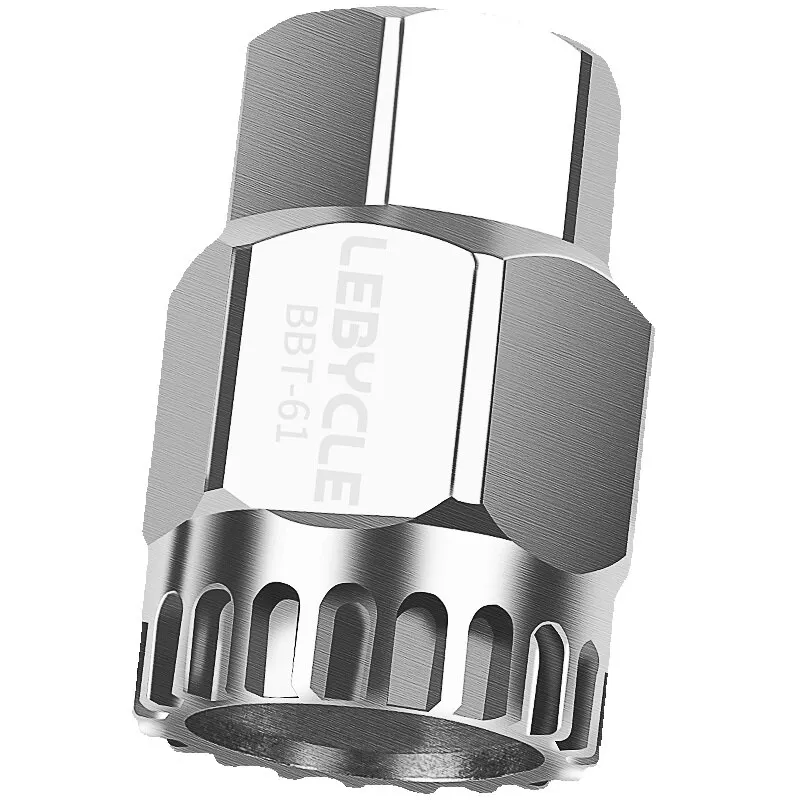 AliExpress LeBycle LEBYCLE Bicycle Demolition Socket Sleeve Square Hole Center Axle Removal Maintenance Tool Steel Socket