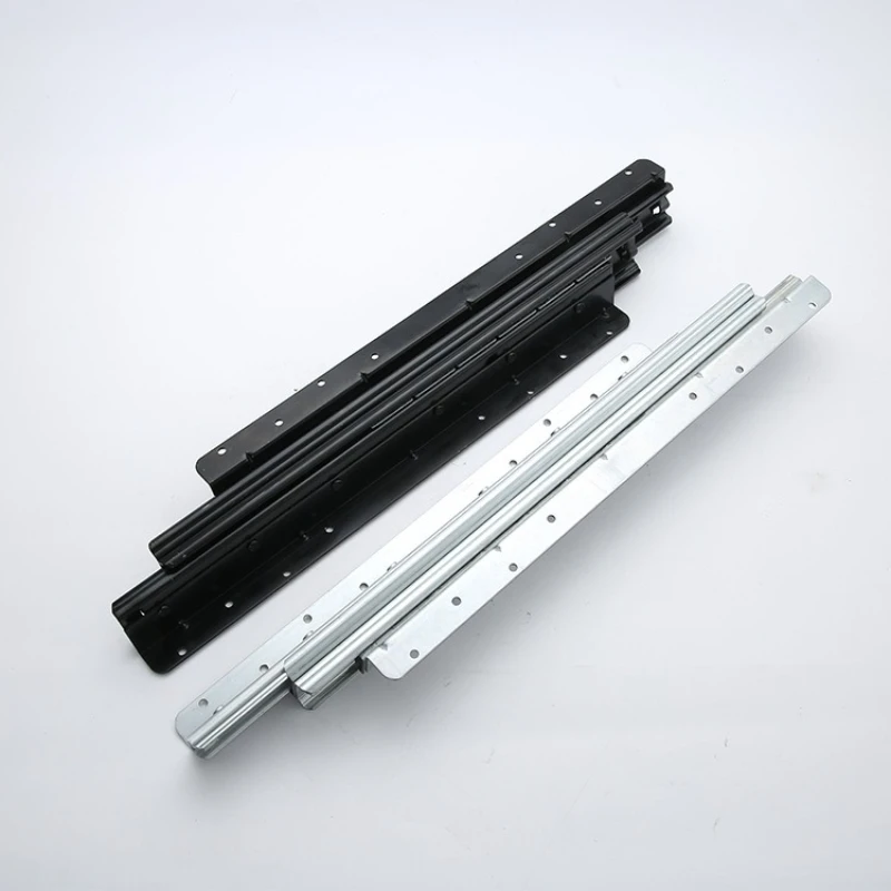 Undermount Heavy Duty Drawer Slides Full Extension Bottom Mounted Hidden Under Ball Bearing Metal Rails Track Guide 1 Pair