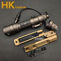 Airsoft SF M600 M600B M300 Flashlight LED Tactical Hunting Rifle Scout light Gun Weapon Lights 600 Lumen Remote Pressure Switch