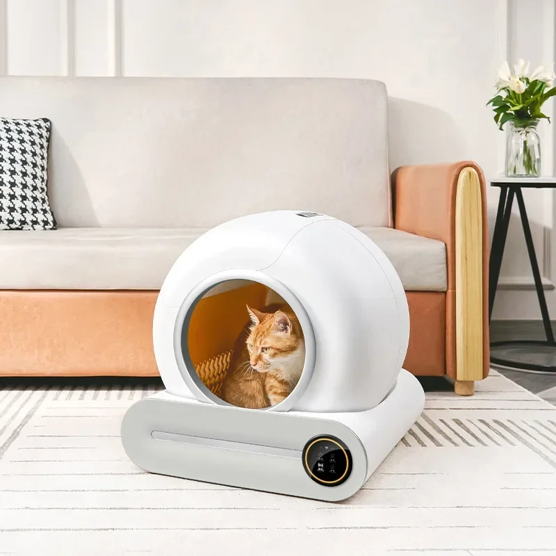 

Luxury Large Smart Cat Toilet self-cleaning cat litter
