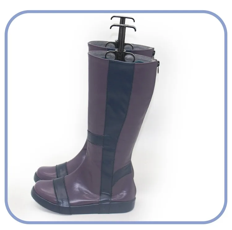 Akatsuki Cosplay Schoenen Anime Accessoires Cosplay Props PU Lederen Schoenen Halloween Carnaval Laarzen Op maat gemaakt