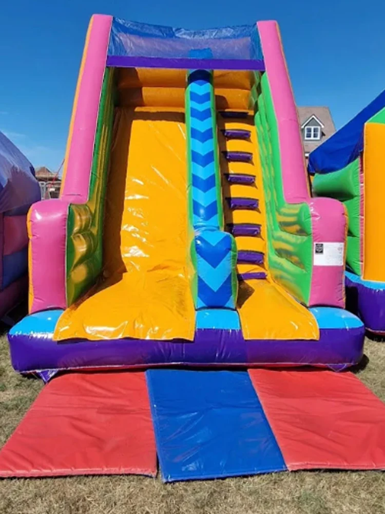 Small Colorful Slide Commercial PVC Inflatable Slide Land High Quality Children's Inflatable Slide Combination