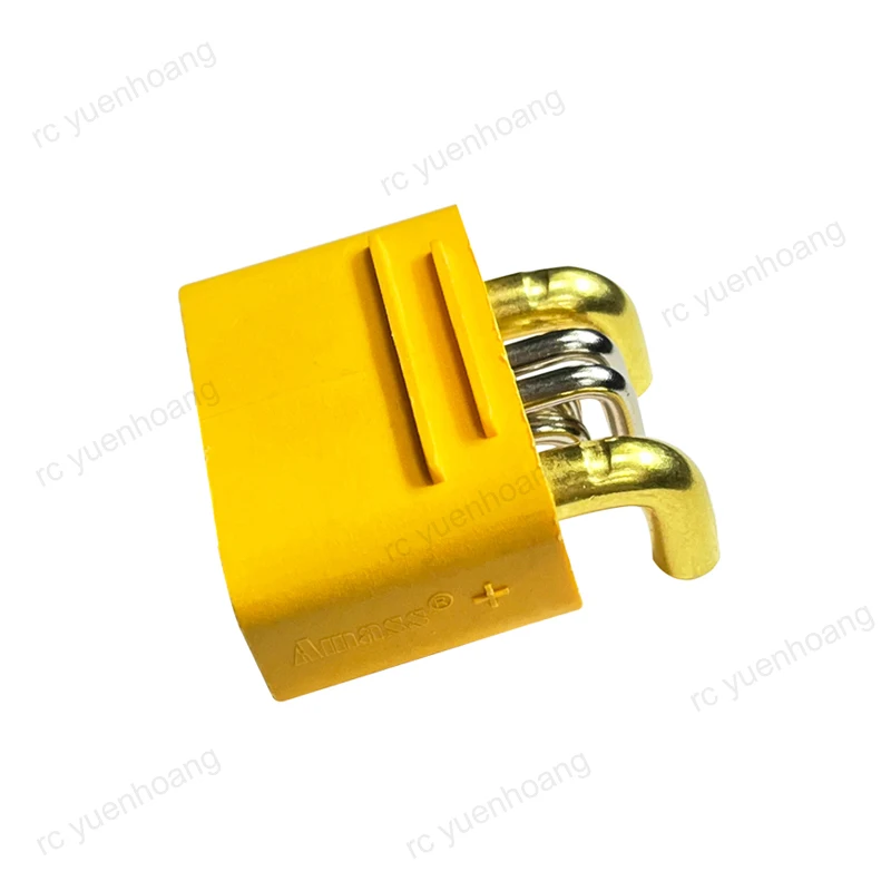 2PCS Amass AS150UPW (2 + 4)-M Scheda-Tipo orizzontale Spina 2 + 4Pin Connettore maschio FAI DA TE per RC Pianta Agricoltura UAV Lipo Parti di batterie