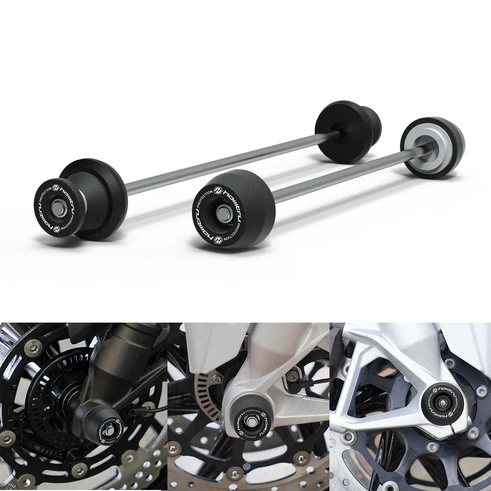 

Front Rear Wheel Protector Axle Fork Crash Slider Fit For Yamaha FZ-07 MT-07 XSR700 2013-2024