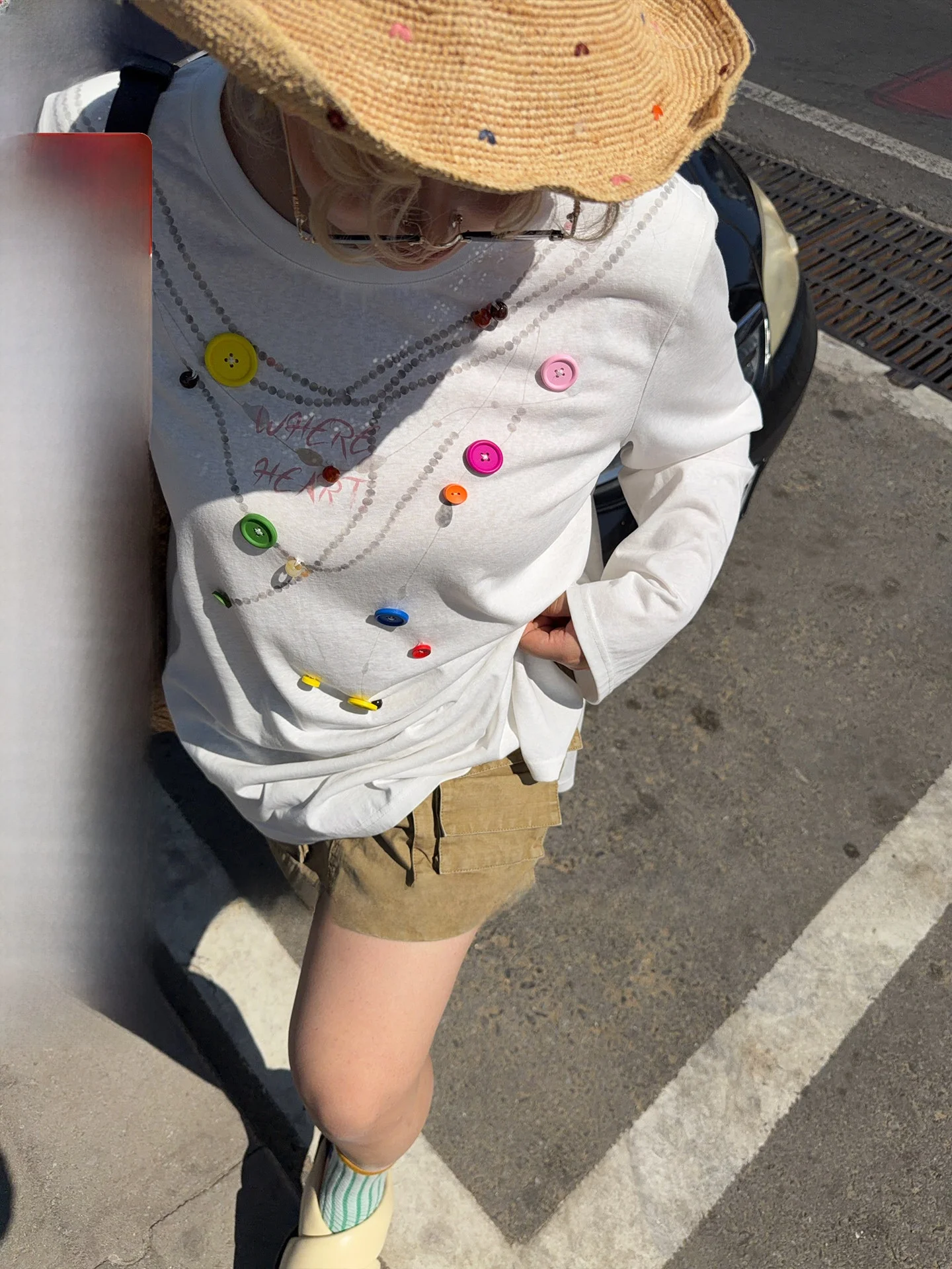 

Футболка ручной работы из чистого шелка и хлопка, плотная, с длинным рукавом, круглым вырезом, стандартного кроя, для молодых женщин, весенний сезон