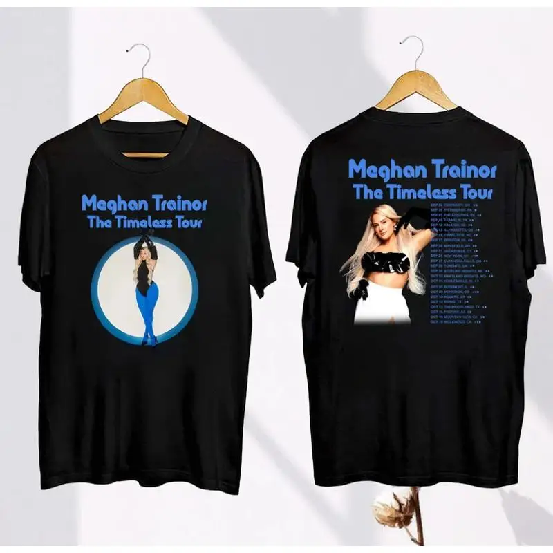 Meghan Trainor Graphic Shirt, Meghan Trainor The Timeless Tour 2024 T-Shirt