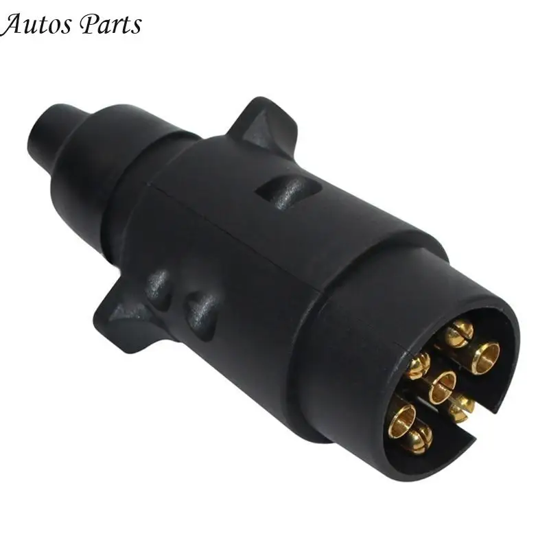 57BA RV PLUD الأسلاك تسخير مجعد GOONECKECK امتداد كابل كابل المقبس 7 دبوس